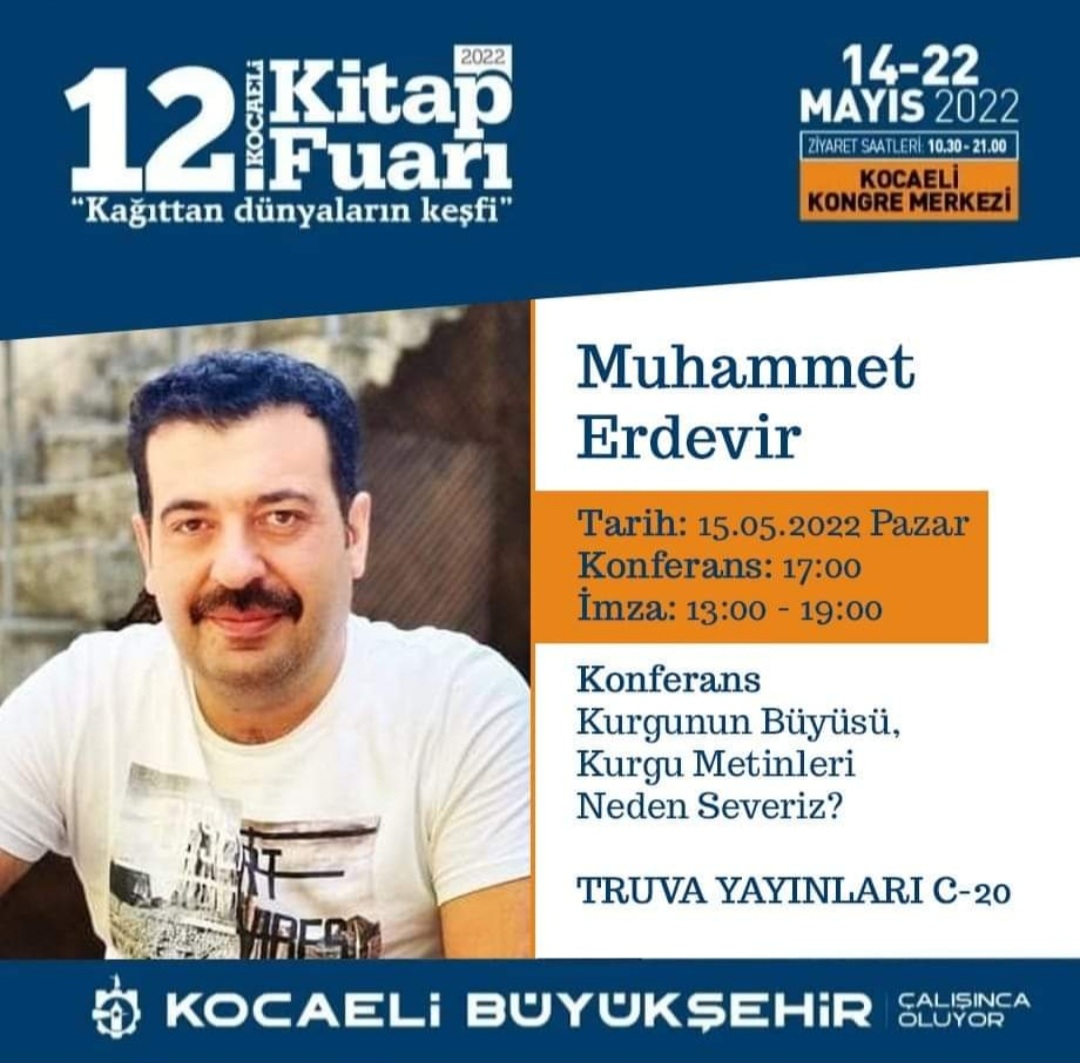 14 / 22 Mayıs 2022 Kocaeli Kitap Fuarı -  Dilek Tuna Memişoğlu &  Muhammet Erdevir İmza Günü 