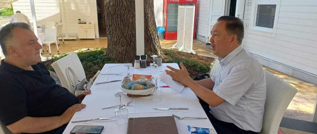 Almanya'dan Dünya Medyasının Tanıdığı Bir Konuğumuz Vardı.  Yazarımız Esedullah Oğuz /Temmuz 2022