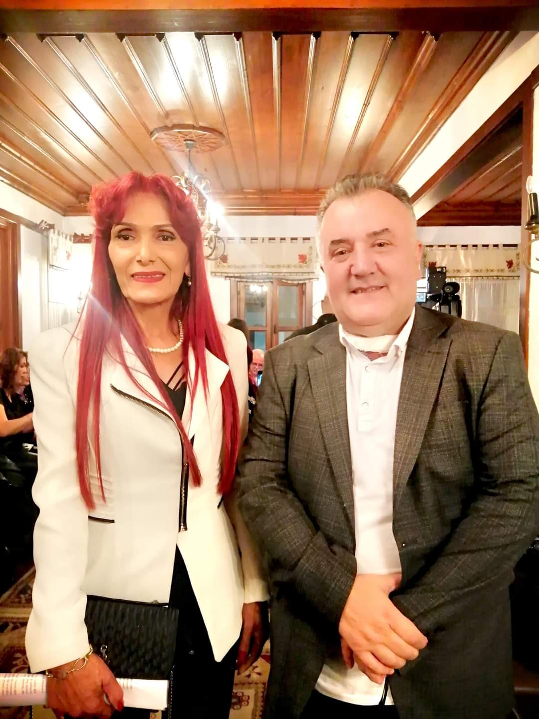 Ankara'da, Ateşte Demlenen Şiirler, Şiir Gecesinde Truva Edebiyat Dergisi olarak Bulunduk