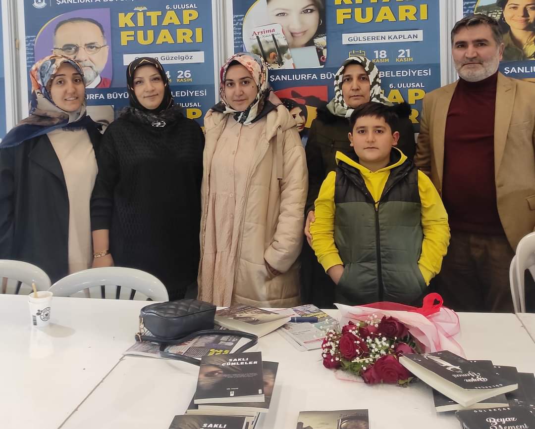 Şanlıurfa 6. Kitap Fuarı'nda yazarımız Gül Kaçar'ın İmza Günü